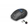 Kablosuz Gaming Mouse (Dual Mode, 2400 Dpi, 9 Tuş, 500Hz, Rgb, Siyah - W10)