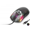 USB Kablolu Mouse 7200 Dpi (Rgb, Graffiti Desenli, Siyah - G306A)