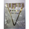 Happy Birthday To You Flama Bayrak Süs