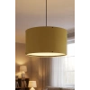 Hardal Kumaş Başlıklı Sarkıt Avize (35cm)