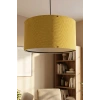 Hardal Kumaş Başlıklı Sarkıt Avize (35cm)