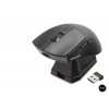 Kablosuz Gaming Rgb Mouse Şarj Standlı - Siyah MF1215B