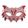 Kırmızı Dantelli Maske (8No)