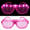 Parti Gözlüğü (Pembe,LED Işıklı,Panjur)