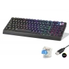 QTr Klavye 104 Tuşlu (USB-A,Mekanik Gaming, Blue Switch Rgb - Siyah - G500XB)