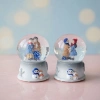 Işıklı Mini Kış Masalı Temalı Kar Küresi (Pilli, Boyutları: 7 cm x 4 cm)