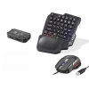 Mobil Oyun Klavye Mouse Dönüştürücü Seti (Rgb, Siyah - K191)