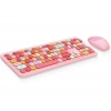 Klavye Mouse Set (Mofii No666 Pembe)