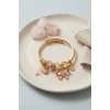 Pembe Kelebek Model Charmlı Bileklik