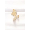 Pirinç Gold Renk Küpe