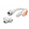 Poe Splitter - T Tipi Su Geçirmez Rj45 Veri + Güç Ayırıcı (ND2451)