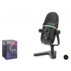 Profesyonel Çift Modlu Gaming Rgb Mikrofon 192 Khz / 24 Bit Type-C - Siyah ME5