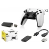Çift Gamepad Seti (Retro Oyun Stick HDMI 2.4G Kablosuz - Beyaz HD331)
