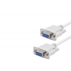 RS232 Seri Port Uzatma Kablosu 1.5 Mt (Beyaz - HDX7800)