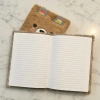 Sevimli Peluş Çizgili Defter