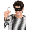 Kumaş Maske + Metal Anahtarlı Kelepçe Aksesuar Seti (1Ad.)