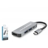 Type-C Combo Hub HDMI 4K USB3.0 Pd 4 Port (Gri,HDX7840)