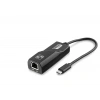 Type-C USB Ethernet Adaptör 10/100 Mbps (HDX5275 Siyah)