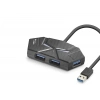 USB 3.0 Hub Rgb (4 Port, 5 Gbps, 1.2 Mt - HDX7050)