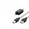 USB 2.0 Printer Kablosu 10 Mt (Silver Siyah - HDX7559)
