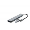 Hub USB 3.0 Type-C (7 Port, Gri - HDX7827)