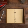 Defter Ve Metal Roller Kalem Seti (Vip Kutulu, Deri, Yaprak, Desenli)