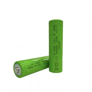18650 3.7V 2000 Mah 1C Li-ion Şarjlı Pil Başlı