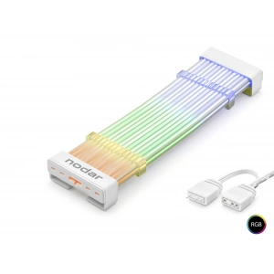 24 Pin Argb Anakart Güç Uzatma Kablosu (Bükülebilir -2Mm 108 Led Beyaz ND2812W)