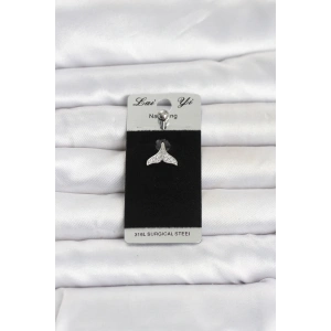 316L Cerrahi Çelik Dolphin Kuyruk Model Göbek Piercing