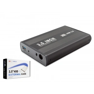3.5 Inç Sata Hdd Harici Disk Kutusu (USB 3.0 - Siyah HDX1756)