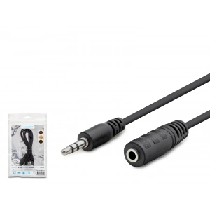 3.5 Mm Aux Uzatma Kablosu 1.2 Mt (Siyah HDX1004)