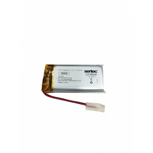 Li-Polymer Pil 602040 3.7V 450 mAh (Devreli/1.5A, 40x20x6mm)