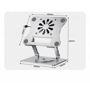 Laptop Standı (6.1 Dönerli Fanlı - ZR986)