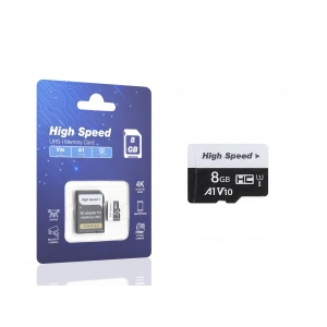 8 Gb MicroSD Hafıza Kartı (U1, V10, A1 Class 10, Adaptörlü - HS8GB)