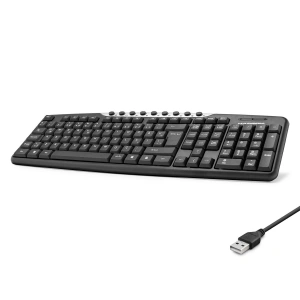 Multimedia Q Klavye (USB,Kablolu,Siyah,HD803)