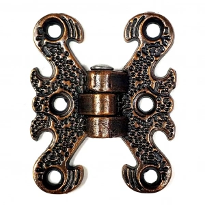 Kelebek Menteşe Antik Bakır 100 Adet (40x32 mm)