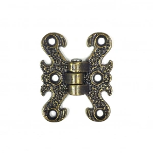 Kelebek Menteşe Antik Sarı 100 Adet (40x32 mm)