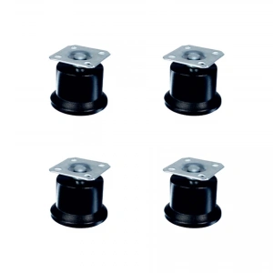 Bekleme Bingo Ayak Tablalı - 50MM - Siyah HKS280 - 4 Adet