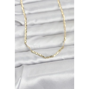 CM 14K Gold Renk Gemici Zincir Model 60 cm Kadın Kolye