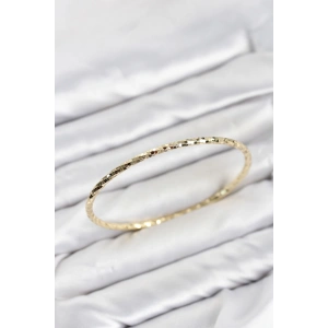 CM Gold Renk Lazer Kesim 65 mm Bilezik