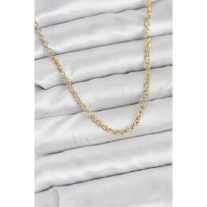 CM Gold Renk Pirinç Halkalı Model Kadın Kolye