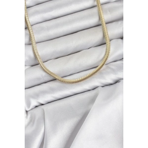 CM Yassı Yılan Zincir Model 60 cm Kadın Kolye