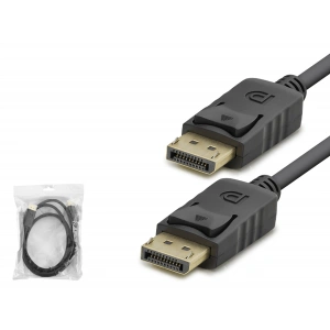 Displayport Kablo 8K 60 Hz 1.8 M (HDX7860 Siyah)