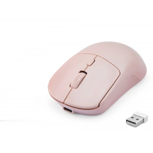 Pembe Şarjlı Kablosuz Mouse (Dual Mode, 2.4 Ghz, Bluetooth 5.0, 4000 Dpı, HDX3415P)
