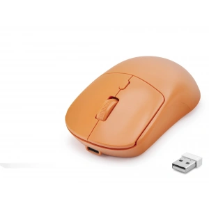 Turuncu Şarjlı Kablosuz Mouse (Dual Mode, 2.4 Ghz, Bluetooth 5.0, 4000 Dpı, HDX3415G)
