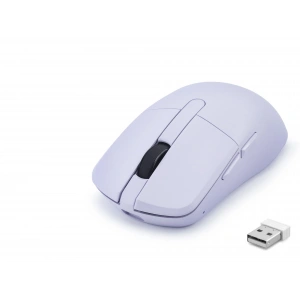 Lila Şarjlı Kablosuz Mouse (Dual Mode, 2.4 Ghz, Bluetooth 5.0, 6200 Dpı, HDX3414L)