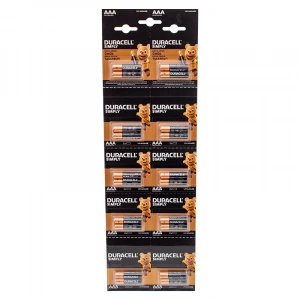 Duracell 1.5V İnce AAA 20li Alkalin Pil LR03/MN20