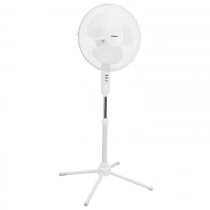 16 inç Ev Tipi Metal Vantilatör (45W, 1100Rpm, 3Kademe, Beyaz FAN10)