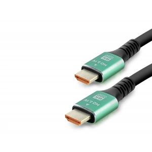 HDMI 2.1 Kablo Fiber Optik 8K Uhd 60 Hz Od 8.0 Mm 3 M (HDX2045 Siyah Yeşil)