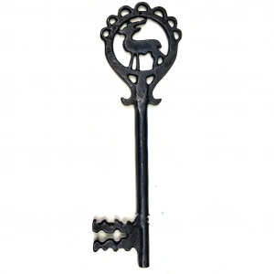 Süs Anahtarı Geyik Figürlü Dekoratif Anahtar 250x80mm